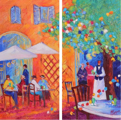 Pause Apéritive (diptyque)